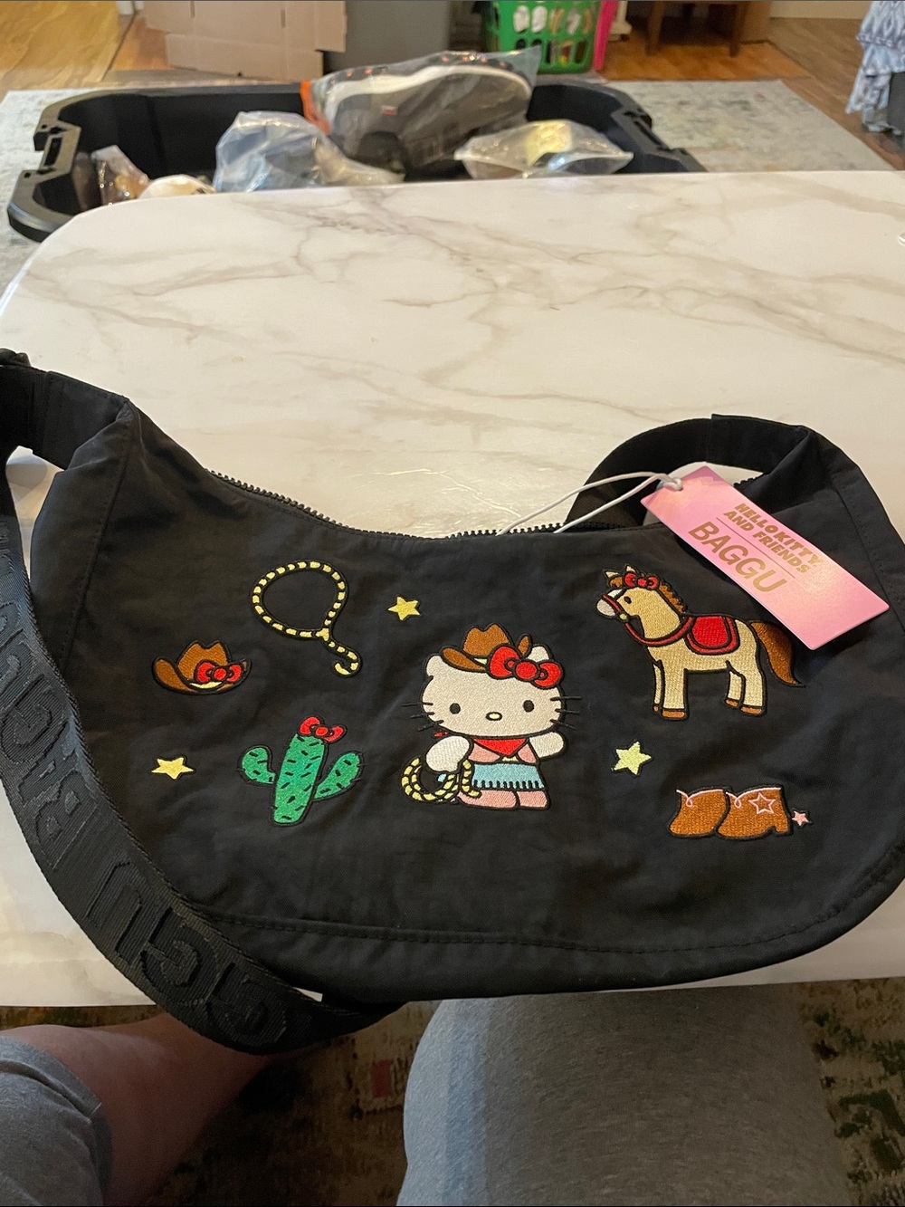 Hello kitty Baggu bag NWT